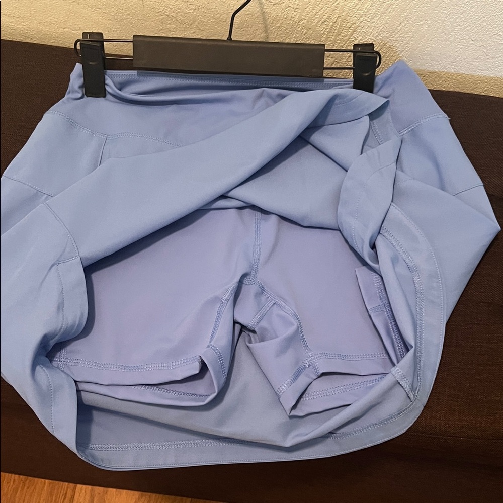 #1149+ Ko Olina Light Blue Athletic Skirt - Picture 5 of 7